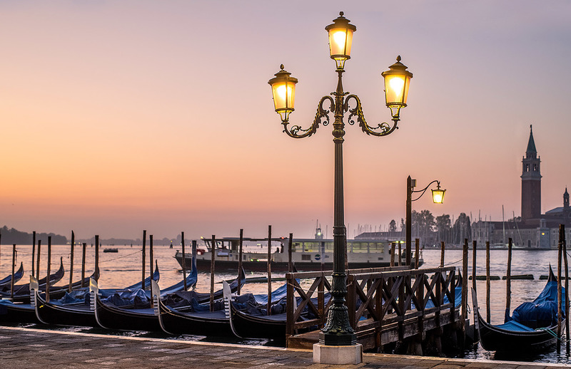 Gondolos on San Marco Plaza