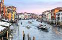 Boats on the Venice Canal
