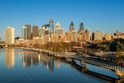 Philly Skyline at Sunset